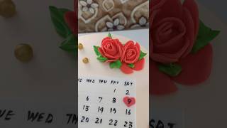 Calendar Cake designshortsfeed shortvideo trending shortlike and subscribe [upl. by Irem156]