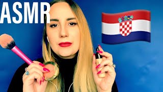 ASMR  Makeup Roleplay  Sminkanje uloga Croatian Bosnian Serbian [upl. by Mathur]