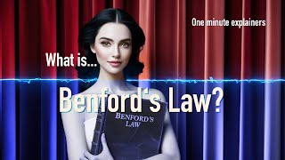 What is Benfords Law One Minute Explainers [upl. by Rachaba]