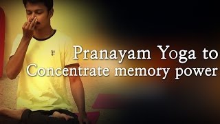 Pranayam Yoga to Concentrate memory power  Red Pix 24x7 [upl. by Willin933]