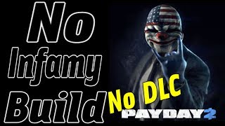 Old  2017  PC Payday 2 No Infamy No DLC Loud Dodge Death Wish Build Rogue Perk Deck [upl. by Tezil]