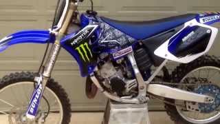 2010 Yamaha YZ125 Walk Around and Start Up [upl. by Maximilianus402]