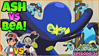 ASH VS BEA Riolu vs Grapploct  Pokémon 2019 Journeys Episode 34 Review amp Discussion [upl. by Eltsyrk658]