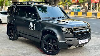 🔥 កំពូលរថយន្ត​ ​OFFROAD 🚘 Land Rover Defender V8  Carpathian Edition  98 4000km 🖤 [upl. by Belamy267]