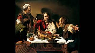 Il Genio di Caravaggio  Analisi e commento su quot Cena in Emmaus quot 1601 [upl. by Simpson]