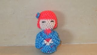 Tuto Kokeshi loom [upl. by Mort]