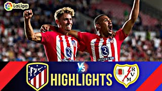 Rayo Vallecano VS Atletico Madrid  Highlights  Spain Laliga  23 September 2024 [upl. by Aciretnahs85]