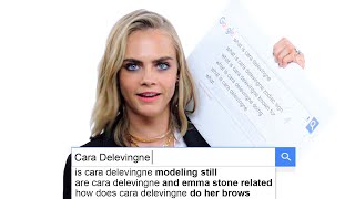 Cara Delevingne Answers the Web’s Most Searched Questions  WIRED [upl. by Lemar47]