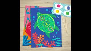 Pointillismus DJECO  Kreativset [upl. by Asyal]