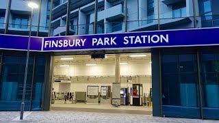 Finsbury Park Station  New Entrance [upl. by Silvana]