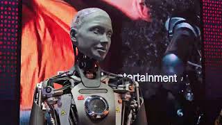 MWC 2024 robot Ameca [upl. by Reywas]