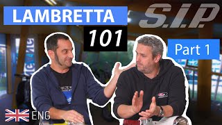 Lambretta 101 Part 1 🛵💡 Models Parts Anecdotes English [upl. by Iraam]