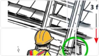 Ladder Safety Training Video 2 [upl. by Ahsimek]