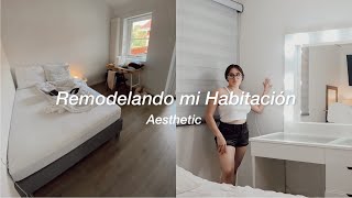 Remodelando mi habitación a una Aesthetic Pinterest [upl. by Crissie]