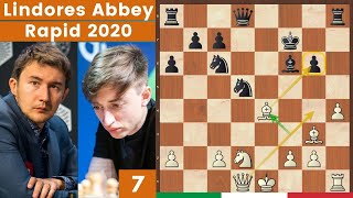 Un Altra Magia  Karjakin vs Dubov  Lindores Abbey 2020 [upl. by Felicie]