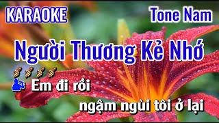 Người Thương Kẻ Nhớ Karaoke Tone Nam  Karaoke AK [upl. by Dermott325]