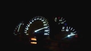 Vectra b 25 V6 Autostrada Vmax przyśpieszenie acceleration [upl. by Odine]