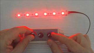 3 Channel RGB PWM LED Dimmer [upl. by Taddeusz7]