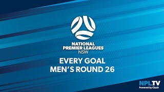 Every Goal  NPL NSW Mens  Round 26 [upl. by China]