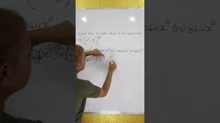 How to find middle term  Binomial Expansion Class 11  Short video shorts short [upl. by Mavis]