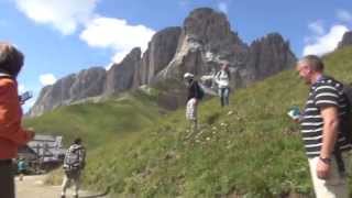 DOLOMITY Forcella Marmolada Col Rodeela [upl. by Eelimaj]