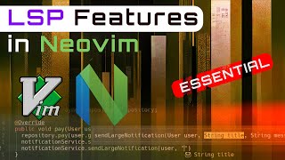 LSP Features You Must Use  Neovim [upl. by Eninnaej]