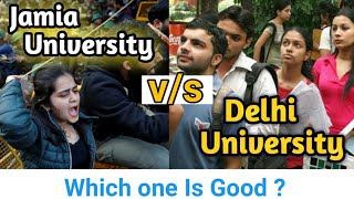 Delhi University vs Jamia University  which One is Good  DUJMI  clustercareer du [upl. by Eneli503]