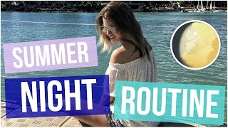 GRWM n°36   NIGHT ROUTINE SUMMER 2016 [upl. by Consuelo]