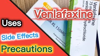 Venlafaxine Review 375 mg 75 mg 150 mg Dosage Side Effects and Withdrawal  medicine bank [upl. by Stephana]