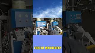 Fureins full automatic bag palletizer working site automaticpalletizer bagpalletizer palletizer [upl. by Nalyt]