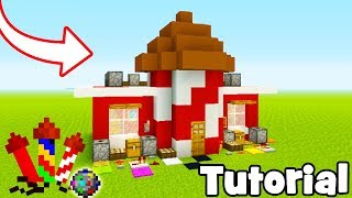 Minecraft Tutorial How To Make A Firework Shop quotCity Tutorialquot [upl. by Ronnholm]