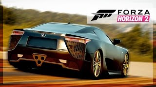 Forza Horizon 2  Crazy LFA Small Maps and Stealth Cars [upl. by Vincents]