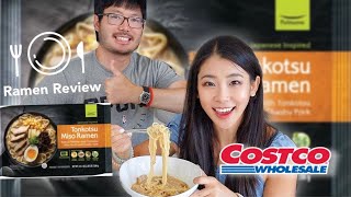 Costco Pulmuone Tonkotsu Miso Ramen with Cha Shu Pork ReviewAsians Review Costco Asian Ramen [upl. by Aerua858]