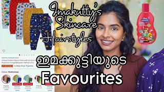 Must have products for kids from amazon  Kids outfits skincare Hairstyles  Asvi Malayalam [upl. by Delgado857]