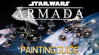 How to Paint Star Wars Armada  The Core Set [upl. by Cazzie433]