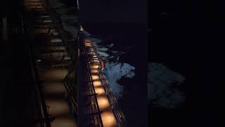 Cabin view of Sea onboard Mardi Gras Cruise ship  day and night [upl. by Einnig]