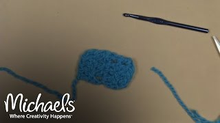 How to Finish Off  Crochet 101  Michaels [upl. by Ancelin240]