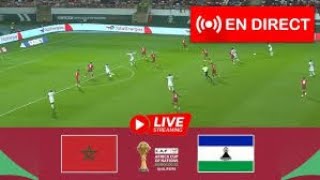 بث مباشر مباراة المغرب وليسوتو اليوم في تصفيات كأس أمم أفريقيا Maroc vs lesotho En Direct [upl. by Mccormick931]