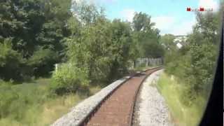 Führerstandsmitfahrt auf der Eifelquerbahn mit VT 98 798 [upl. by Niran]