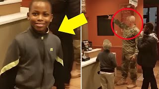 This Soldier Goes To Order Taco Bell Meal Stops Cold When He Hears 2 Black Boys Behind Him [upl. by Suillenroc]