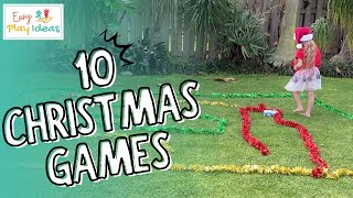 Festive Fun  10 Christmas Games your Kids will Love  10 Christmas Party Games for Kids [upl. by Islaen51]