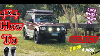 How to💥4x4 Basics for beginners 🇦🇺 [upl. by Adal]