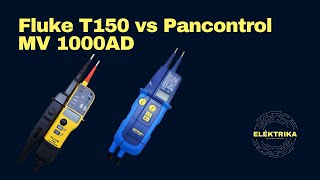 Fluke T150 vs Pancontrol MV 1000AD [upl. by Ataynik]