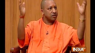 Yogi Adityanath On Love Jihad Controversy  India TV [upl. by Ardnua]