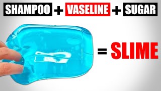 VASELINE SLIMEHow to make Slime with Shampoo and Vaseline without Glue or BoraxSlime Making Easy [upl. by Moyna562]