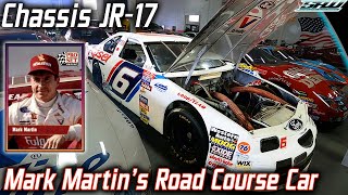 Mark Martins Winningest Road Course NASCAR Race Car Up Close The Story of Roush Chassis JR17 [upl. by Swope]