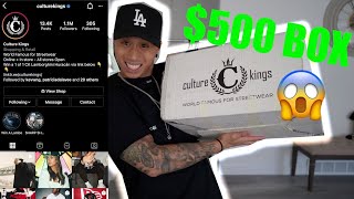 500 Worth of Culture Kings  Unboxing amp Review  Dailykeny [upl. by Esinrahs604]