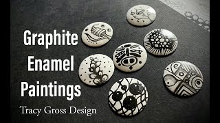 Graphite Enamel Paintings [upl. by Lymn]