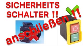 SICHERHEITSSCHALTER unter 10€ I So gehts einfach I Anleitung [upl. by Pearse584]