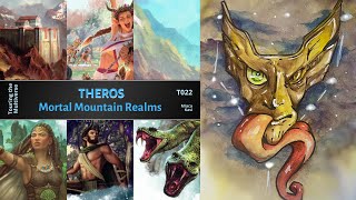 DampD 5e  Podcast  Theros  Akros Skola Vale Mountain Ranges  Humans Satyrs Amphisbaena [upl. by Fennessy]